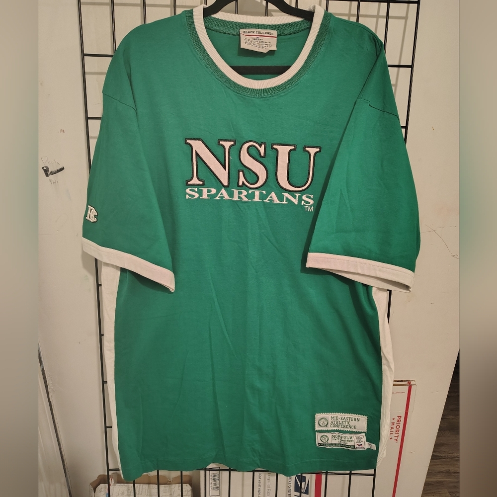 Vintage Norfolk State Spartans Oversized Athletic Shirt